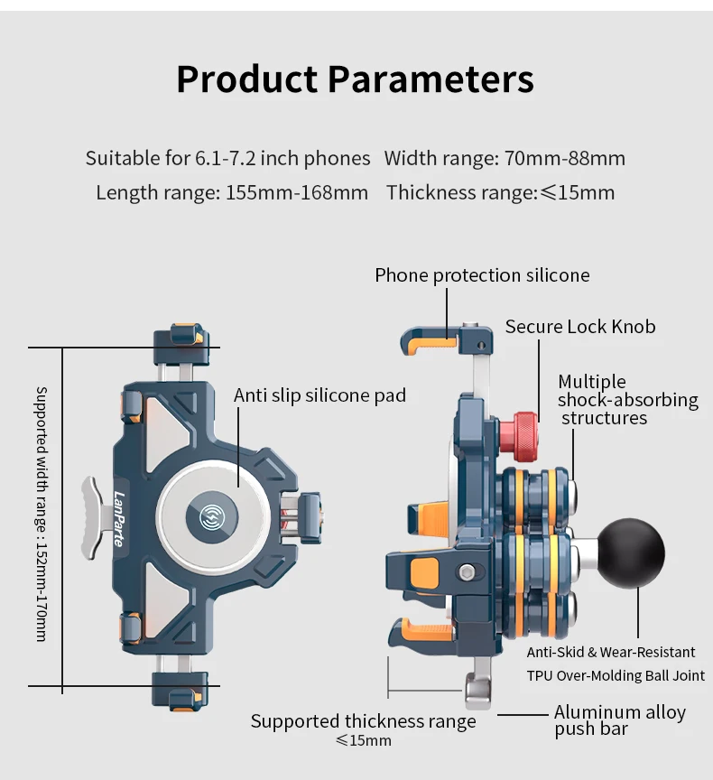 Motorcycle Phone Mount